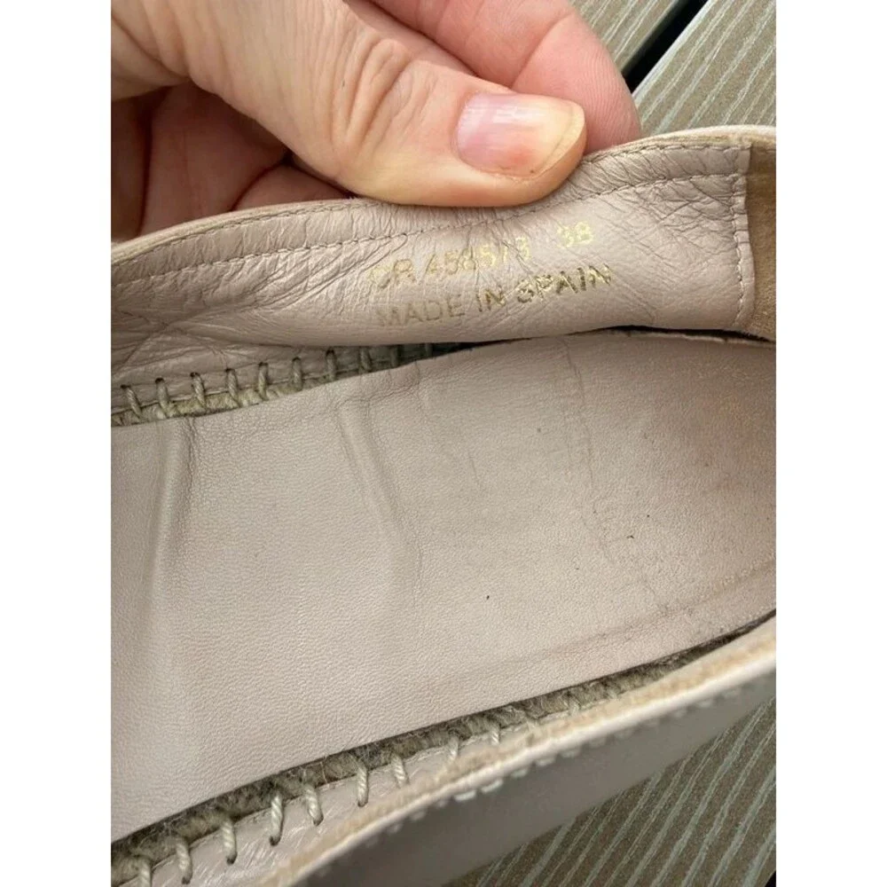 YSL espadrilles size US7/EU38